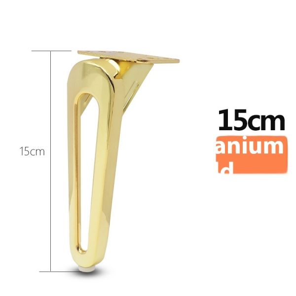 Modern Design Metal Furniture Legs High Quality Black Gold Iron Table Legs Living Room Hot Selling Competitive Dining