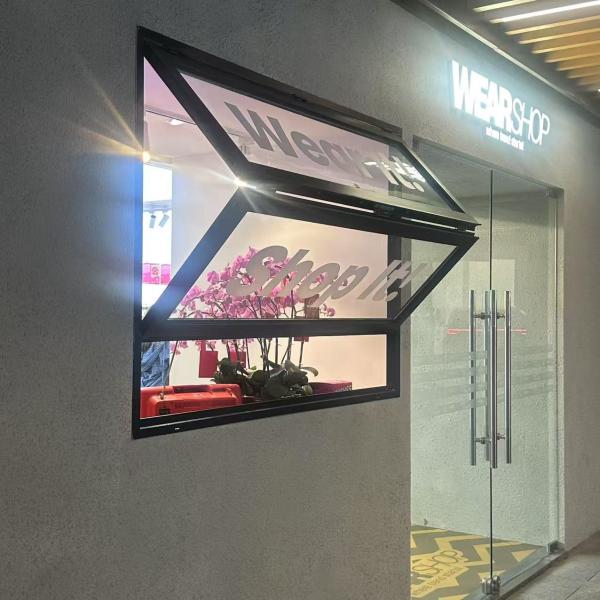 Retractable Screen Folding Windows - Invisible Mesh Storage