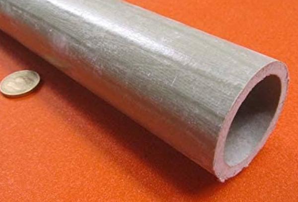 Sturdy  FRP Pultruded Tube Thick Wall Fiberglass Tube Excellent Impact Resistance
