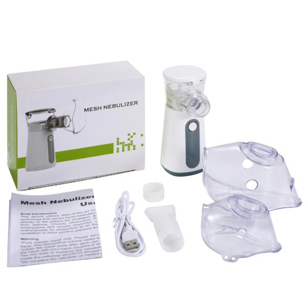 Nebulizer 25ML перезаряжаемые или батареи ультразвуковой портативный цепляет ультразвуковой Nebulizer