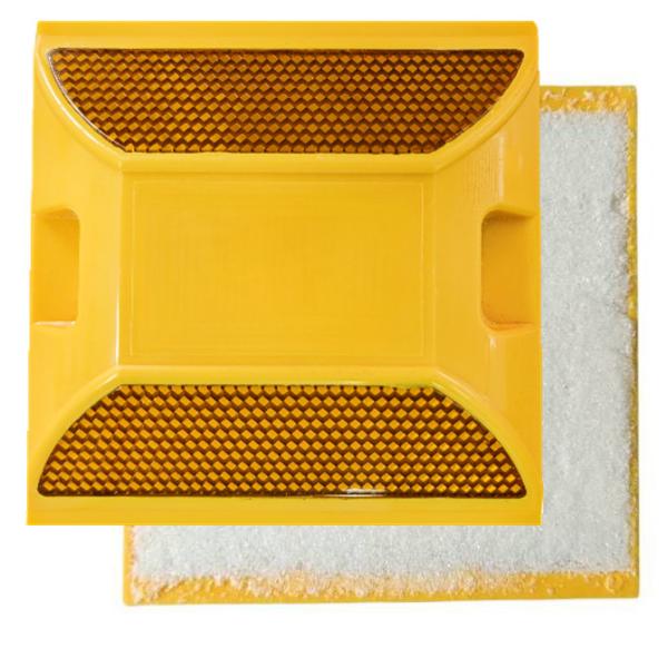 100mm Red Yellow White Reflective PMMA Road Stud With ABS Shell