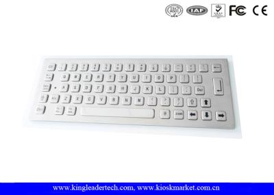 64 teclado avaliado completo da montagem do painel das chaves do curso IP65 para aplicações industriais do quiosque