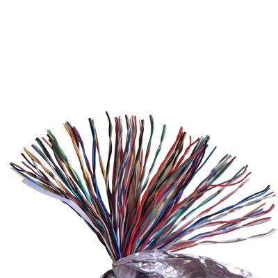 1 2 3 4 6 8 12 24 48 pares CW1308 Anel de cores Cable telefônico com proteção de Al/folha
