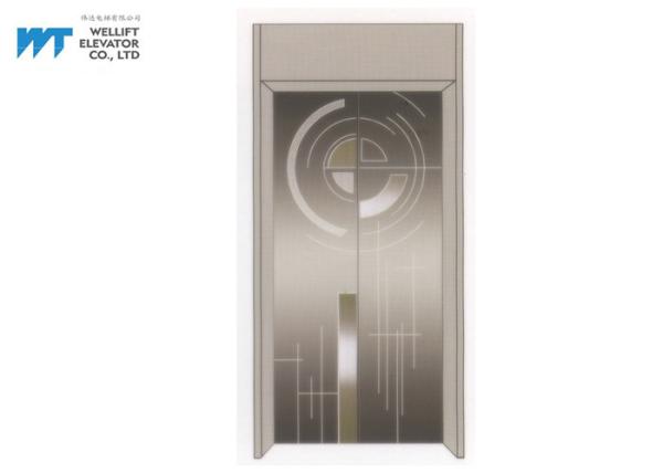 Fashionable Elevator Cabin Decoration Height 2300 / 2600MM With Personalized Panel