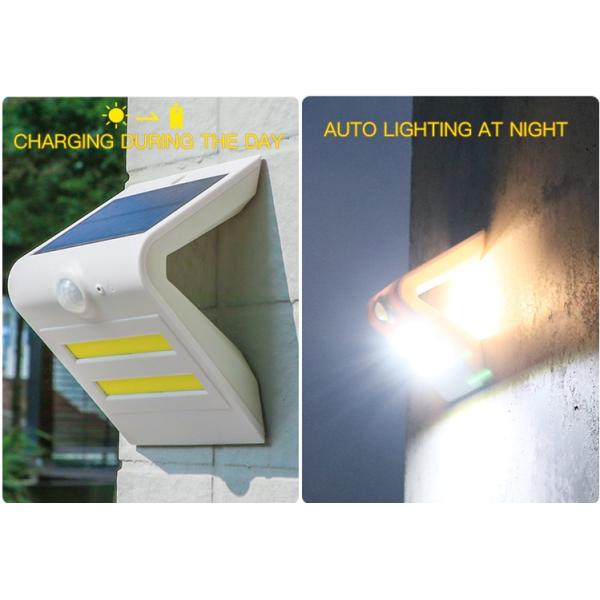 1.8W Solar Pathway Lights Human Infrared Sensing For Garden Park Lighting