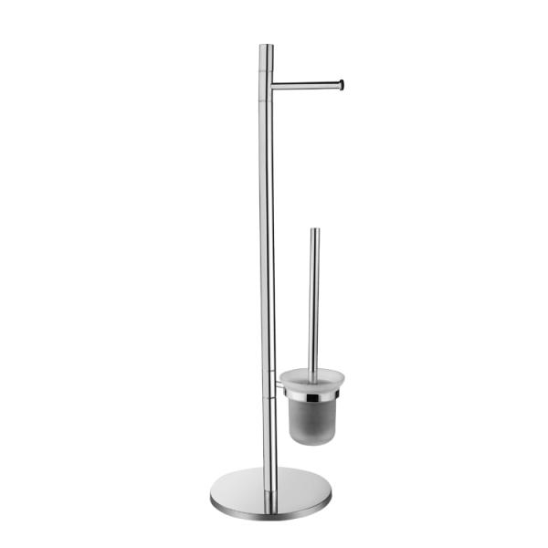 Standing Toilet Paper Holder High End Hotel Toilet Accessories 2 Rods