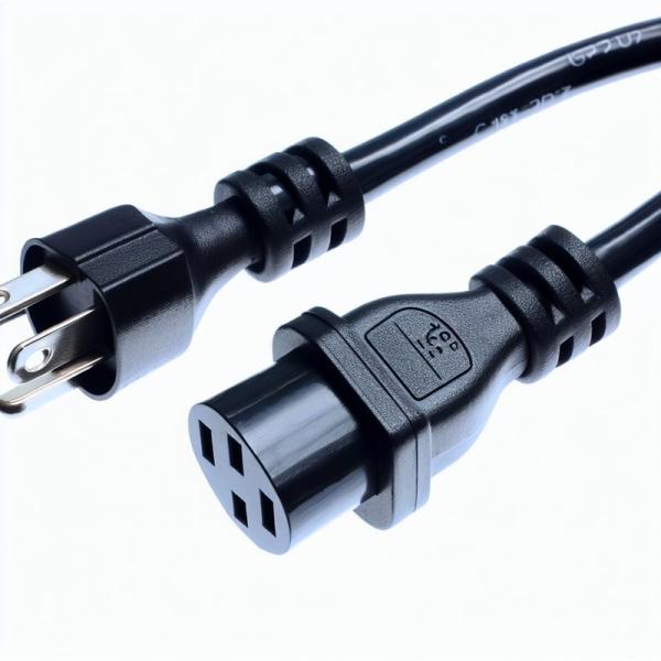 Cable de alimentación 14AWG NEMA 5-15P a IEC C19 para servidores y PDUs