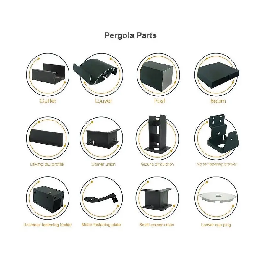 Напудрите покрывая алюминиевый сплав 6063 T6 комнаты крыши системы Солнца профиля штранг-прессования