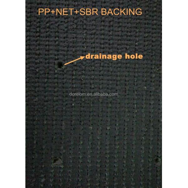 Grass Carpet Rugs with 16800 Stitches/ Sqm Density and SBR Latex Coating