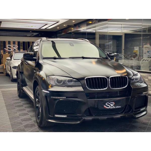 Venta caliente X6 E70 E71 Kit de cuerpo ancho Forbmw X6 Kit de cuerpo Frente y trasero Bumper Spoiler faldas laterales