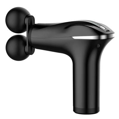 Double Head Mini Massager Gun USB Type-C 6 Speed Muscle Relaxation Massage Gun