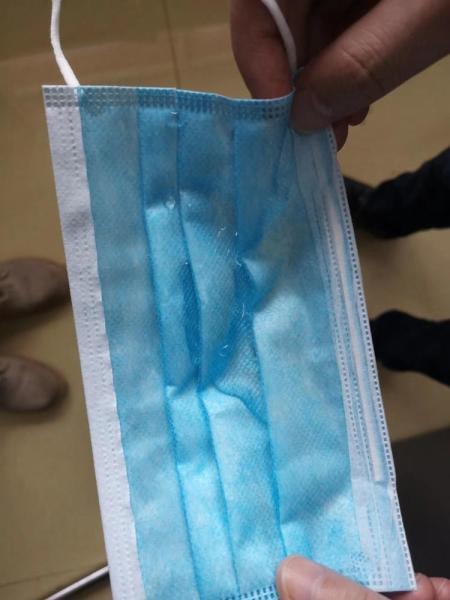 Custom 3 Ply Face Mask Surgical  Anti Allergic Materials Sanitary Packaging