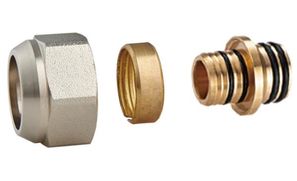 6000 Nickel Plated Manifold Parts Brass Test Valve Ball Type DN15 Male x Male Threaded with Bottom Pressure Meter Outlet