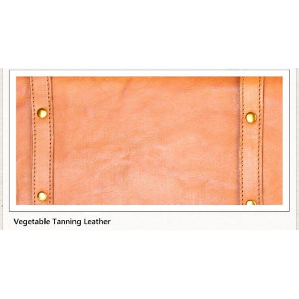 Canvas Vegetable Tan Satchel Womens Slim Leather Laptop Briefcase