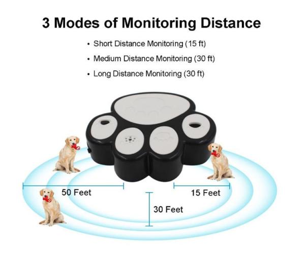 Blister pack ultrasonic pet trainer petsafe collarless trainer waterproof CE ROHS