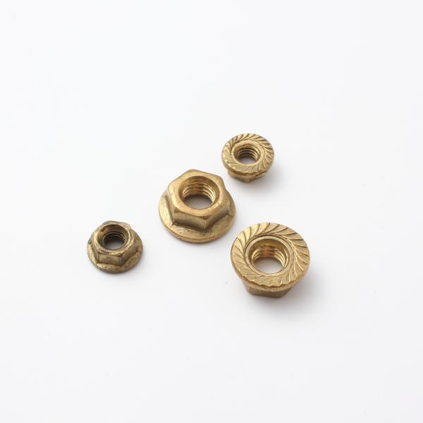 Metric DIN 6923 Hex Flange Nut com parafuso feito de aço inoxidável para abastecimento direto
