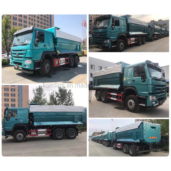 Sinotruk 380HP HOWO Dump Truck in Philippines with Hw76 Cab and DOT Tire Certification