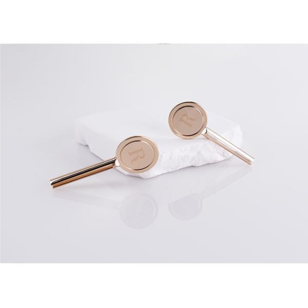 Metal Cosmetic Skincare Spatula designed with Key-shape