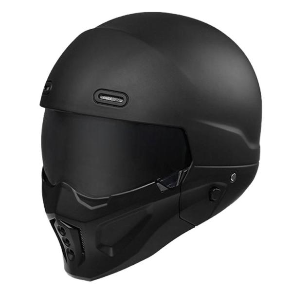 Vintage Full Face DOT Approved Motorcycle Helmet and Respirator with Customized Logo