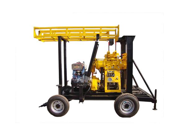 Jxy200t Equipamento portátil de perfuração de poços Diesel rotativo