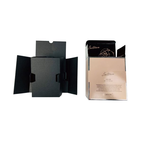 Silver Card Printing Color Skincare Product Box Paper Inner Tray Environmentally Friendly
