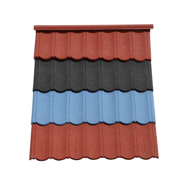 Stone-coated metal roofing panels