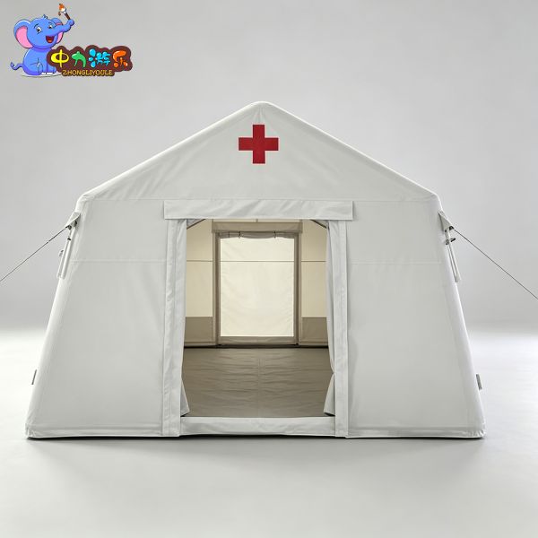 Giant Inflatable Tent Medical Emergency Shelter Waterproof PVC Field Hospital Command Center Factory Custom Supplier