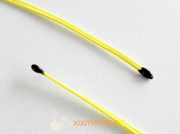 Car Seat Steering Wheel Heating Automotive Temperature Sensor Telfon Wire Epoxy Coated Thermistors MF5A-5 Series