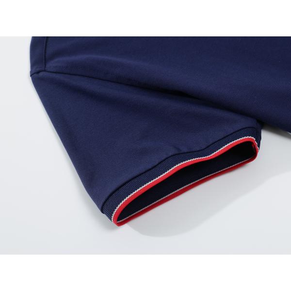 Wholesale Men's Customizable Golf Sportswear Polo Shirt 100% Cotton Polo T-Shirt