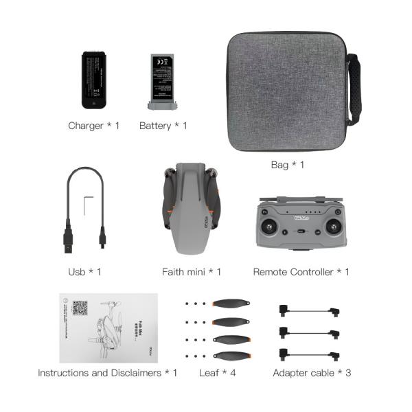 ZAi Portable MINI Drone avec Caméra 4K Professionnelle et Longue Portée
