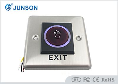 Tecla de aço inoxidável da saída da porta para o sistema do controlo de acessos