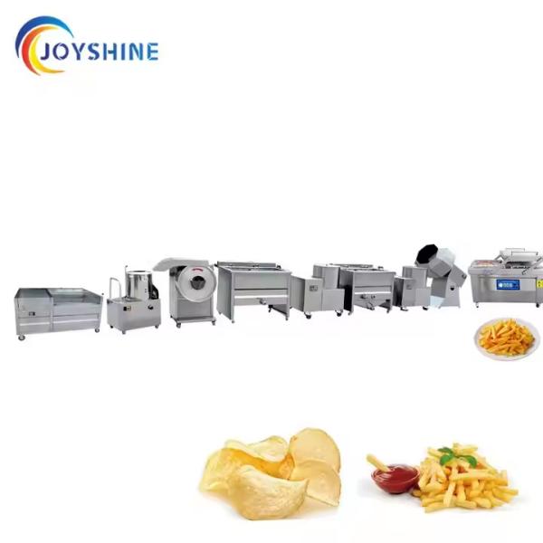 50kg/H-1000Kg/H Máquina de processamento de batatas fritas de bananeira totalmente automática