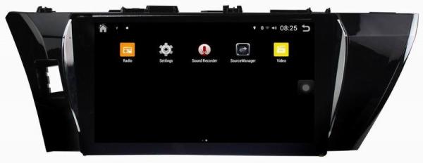 Ouchuangbo car radio in dash gps navigation for Toyota Corolla 2014-2015 support big screen pure android 4.4 system