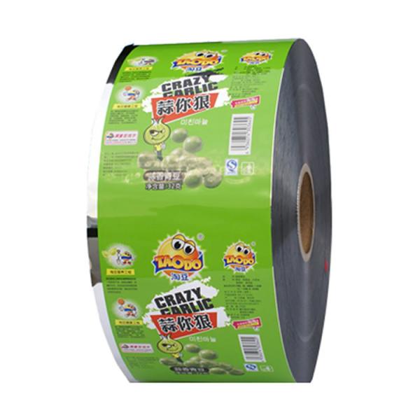 Custom Print Rolling Flow Pack Film Food Grade for Coffee High Barrier Moisture Proof