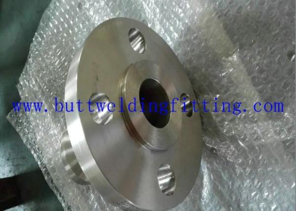 Weldneck は表面 B16.5 鋼管のフランジ 150 A182 F53 UNSS32750/F55 UNSS32760 を上げました