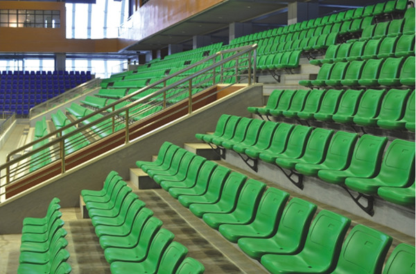 Center Distance 480mm HDPE Heavy Duty Stadium Seats For Bleachers