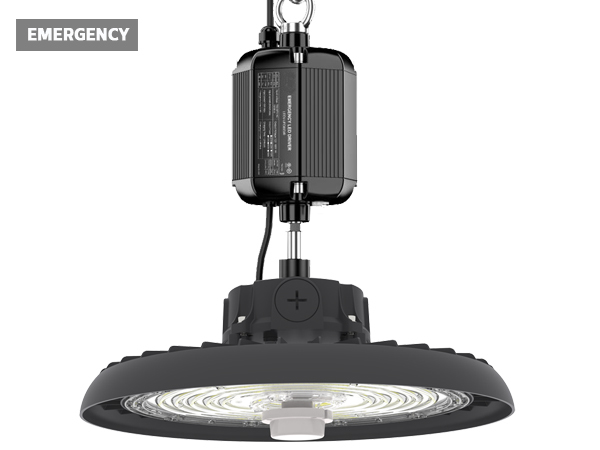 HB3 DIP Switchable Power and 3CCT UFO LED High Bay Light 100W 192LPW with Ready