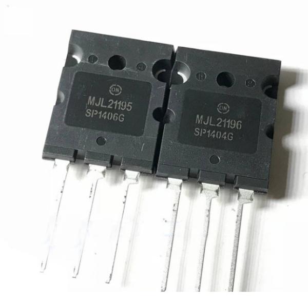 MJL21195 MJL21196 Tranisistor MJL21196 MJL21195G MJL21196G TO-3PL 16A 250V NPN + PNP High Power Audio Transistor BJT Transistor