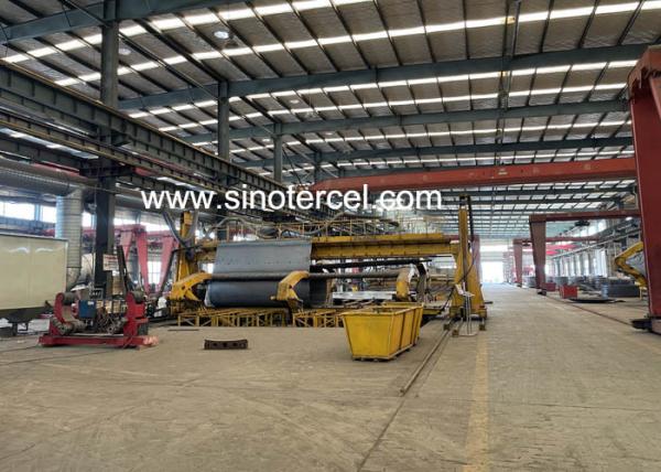 Q235 Tanque de combustível de aço carbono Semi-reboque com um compartimento para transporte a granel