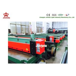 Linha de produção de Gabion/máquina de corte de alta velocidade 7.5kw malha de