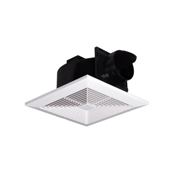 Plastic Louvers Round Exhaust Silent Bathroom Ventilation Fans Air Extractor Fan