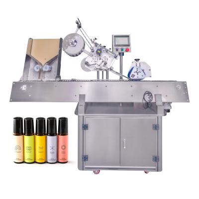 YM215 Aplicador de etiquetas horizontais automático de ampola para máquina de rotulagem de pasta de tubo de bálsamo labial