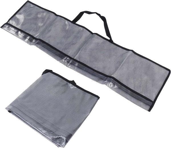Fishing Rod Case Three Layers Fishing Rod Bag Oxford Folding Fishing Pole Bag Outdoor Waterproof Tackle Storage