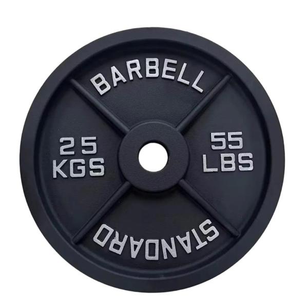 Non-Slip Rubber Weight Plates for Safe and Effective Strength Training and Fitness Workouts Fitness Equipment