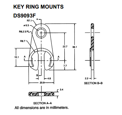 O circuito integrado de DS9093A parte a MÁXIMA que EU ABOTÔO o suporte DS1990A-F5