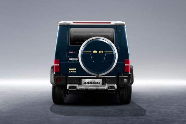 BAIC BJ80 veículo todo-o-terreno SUV gasolina 4 lugares 4×4Z transmissão automática