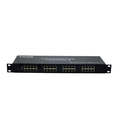 Rackmount rj45 surge protection network ethernet lightning arrester protector rj45
