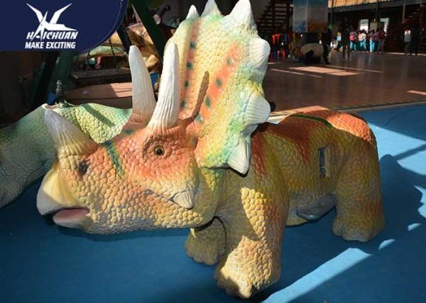 Children Love Silicon Motorized Animal Scooter Dinosaur For Big Shopping Malls