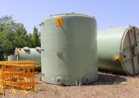 Verticale industrielle de haute résistance de fosse septique de 4m3 Frp autour de stockage d'alcali