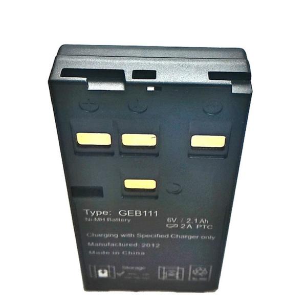 6v Rechargeable Li Mh Battery 2100mah Geb111 For Leica Total Station